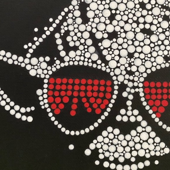 Handmade Yoda painting - Picture 2 of 5